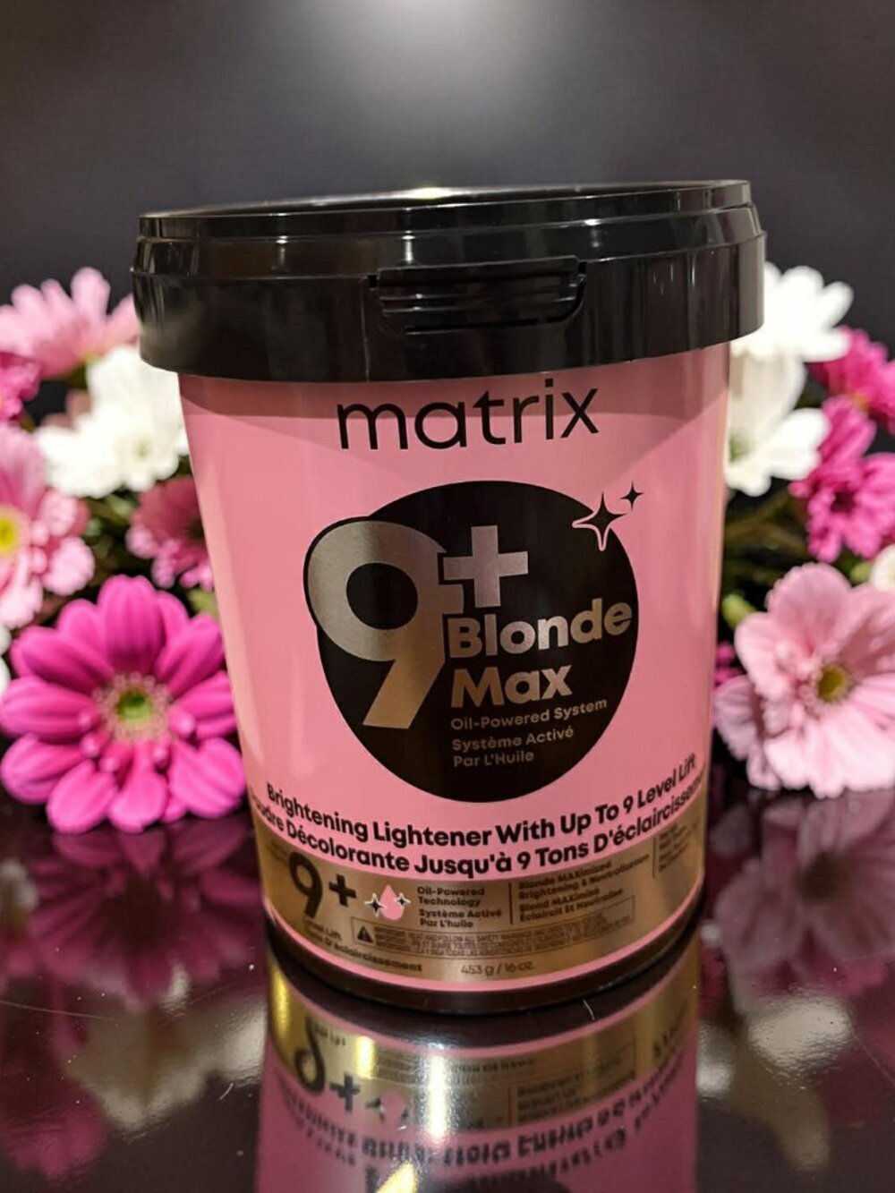 Matrix 9+ Blonde Max Oil Brightening Lightener Up to 9 Levels 16 oz